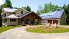 Homes for Off Grid Living in Maryland - Solar Powered Off Grid Cabin