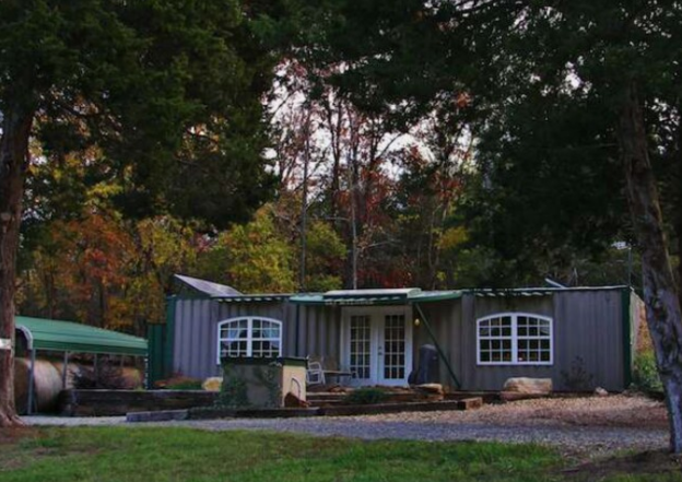 Living Off Grid - Oklahoma Man Makes Off-Grid Retreat from Shipping Containers